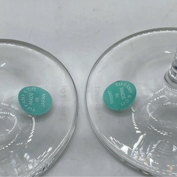 Tiffany & Co. Crystal Flute Set in Iconic Blue Box - Picture 6 of 6